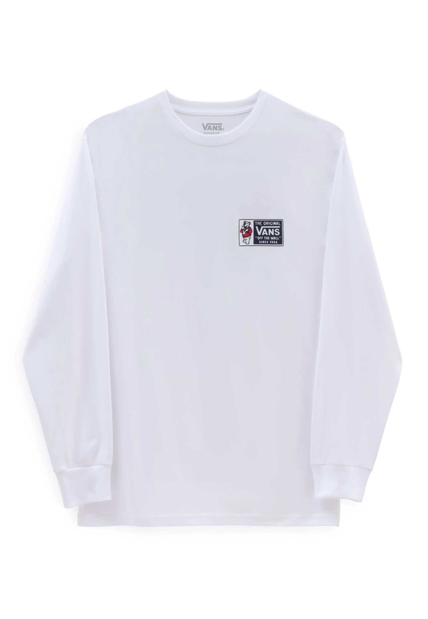 Vans Van Doren Bear- Longsleeve - White 3 Vans Van Doren Bear- Longsleeve - White - Afbeelding 3