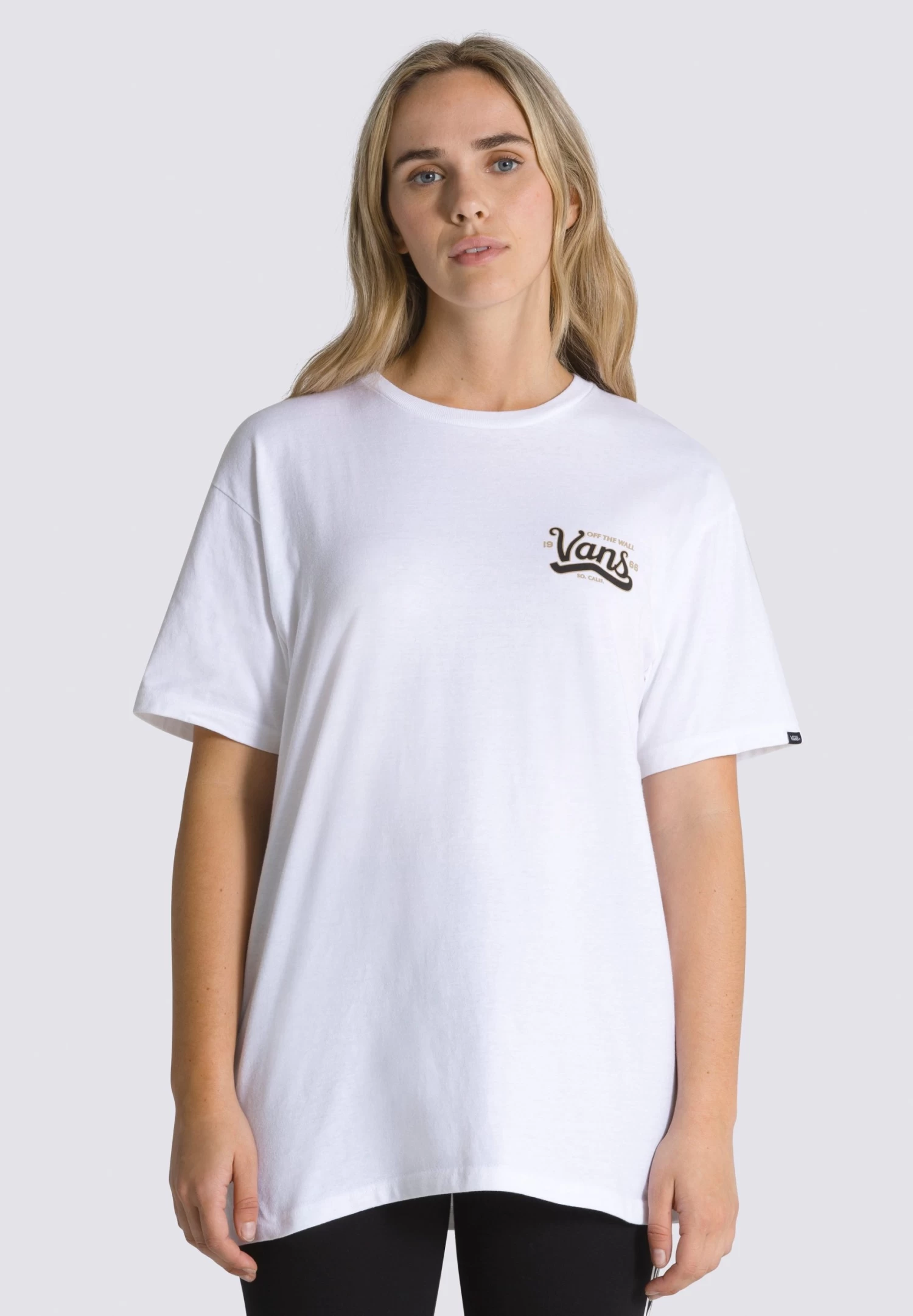 Vans Home Of The Sidestripe Ss - T-Shirt Print - White 3 Vans Home Of The Sidestripe Ss - T-Shirt Print - White - Afbeelding 3