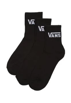Vans 3 Pack Classic Half Crew - Sokken - Black