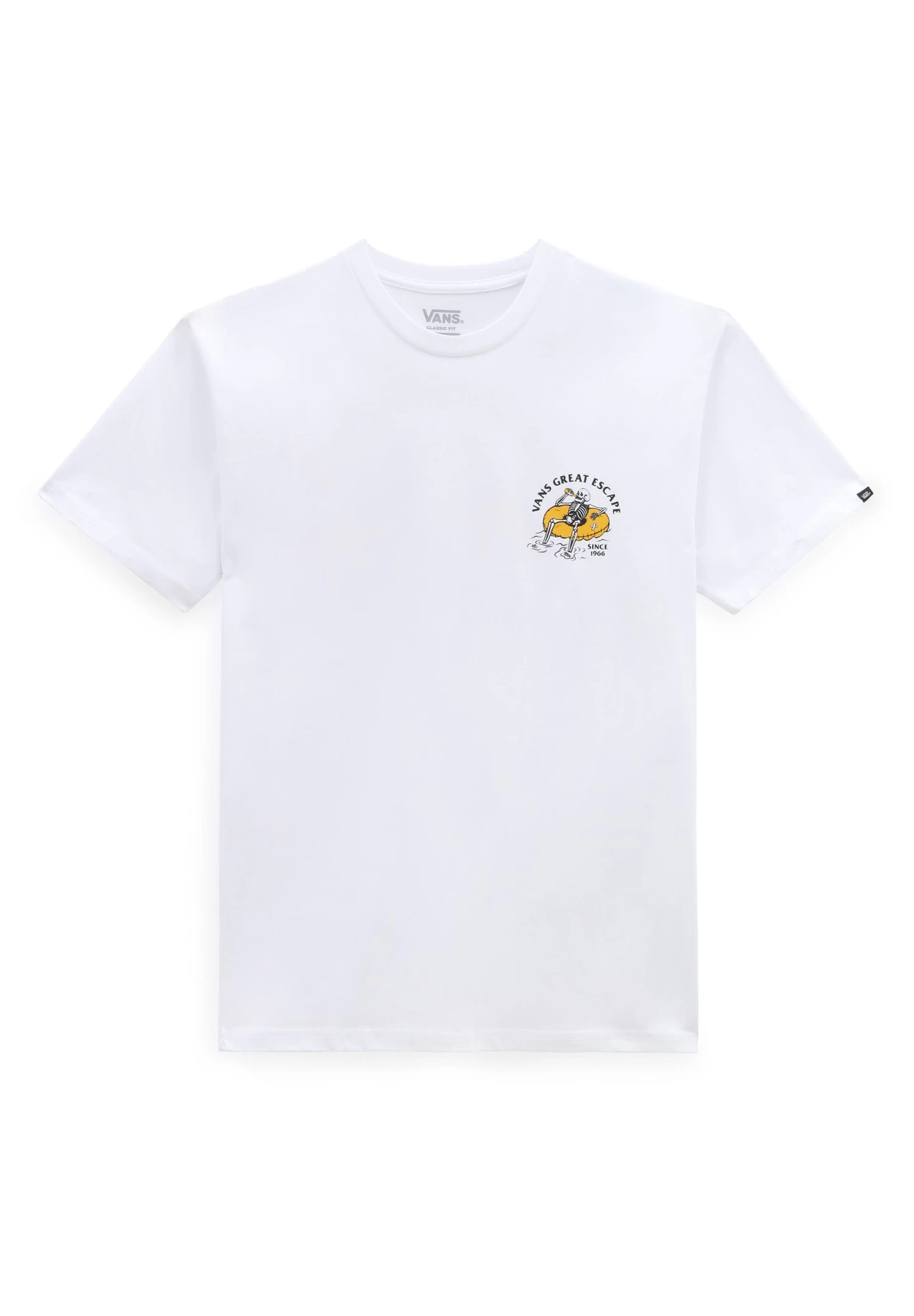 Vans Permanent Vacation Ss - T-Shirt Print - White 4 Vans Permanent Vacation Ss - T-Shirt Print - White - Afbeelding 4