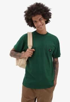 Vans Mn Patch Pocket - T-Shirt Basic - Dark Green