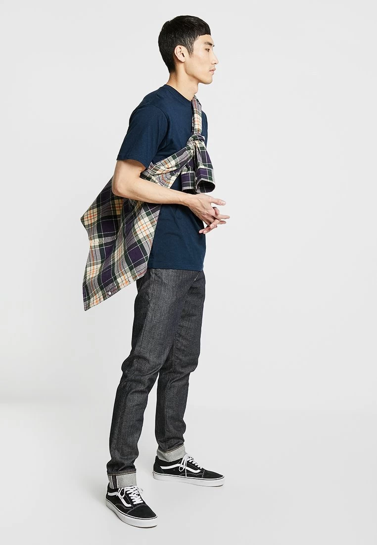 Vans Left Chest Logo - T-Shirt Basic - Navy/White 2 Vans Left Chest Logo - T-Shirt Basic - Navy/White - Afbeelding 2