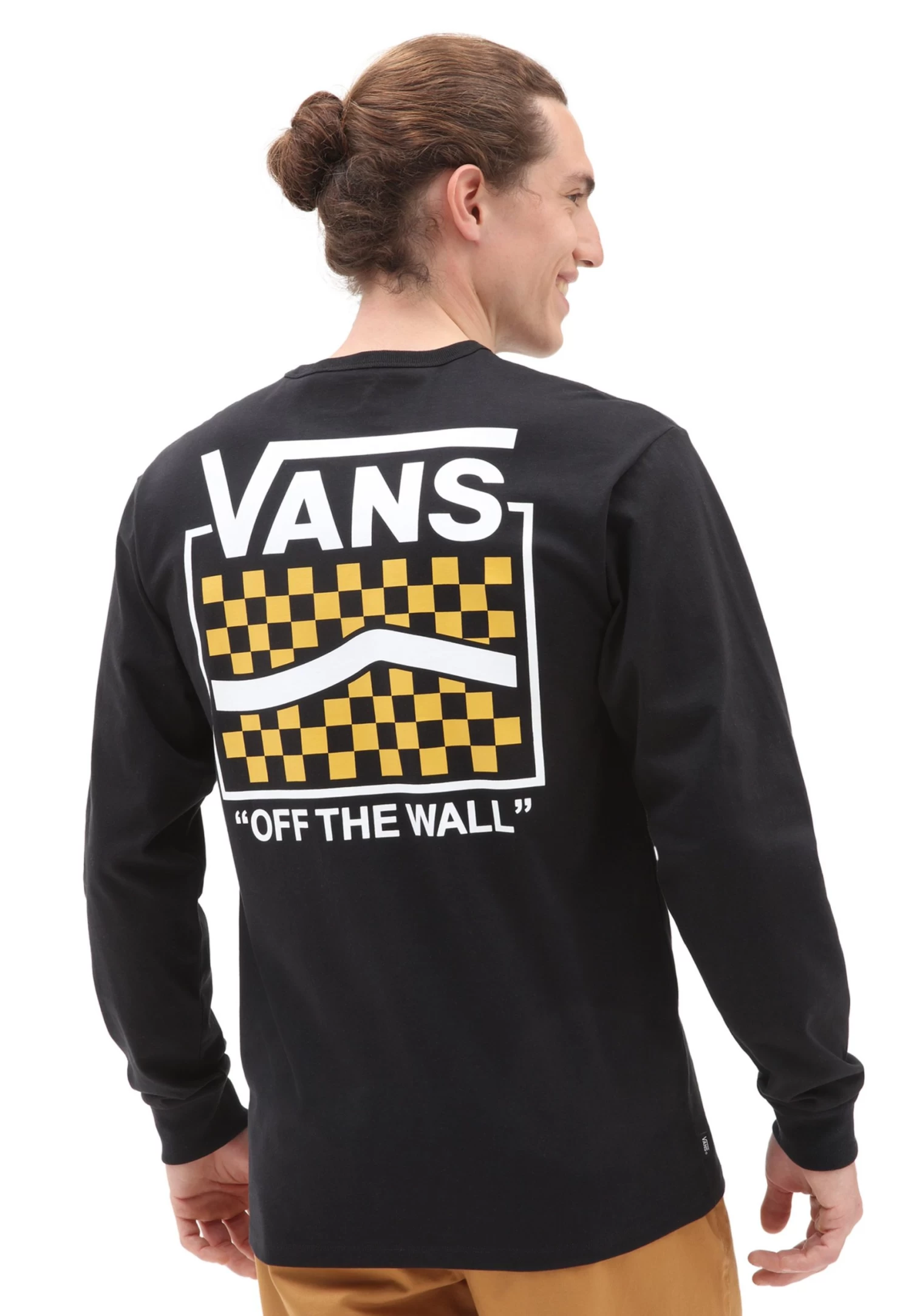 Vans Off The Wall Sidestripe Box Ls Tee - Longsleeve - Black 1 Vans Off The Wall Sidestripe Box Ls Tee - Longsleeve - Black