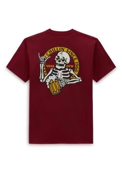 Vans Chillin Since 66 Ss - T-Shirt Print - Syrah -Mode Verkoop e208a0ae67084c038f1796db64db4646