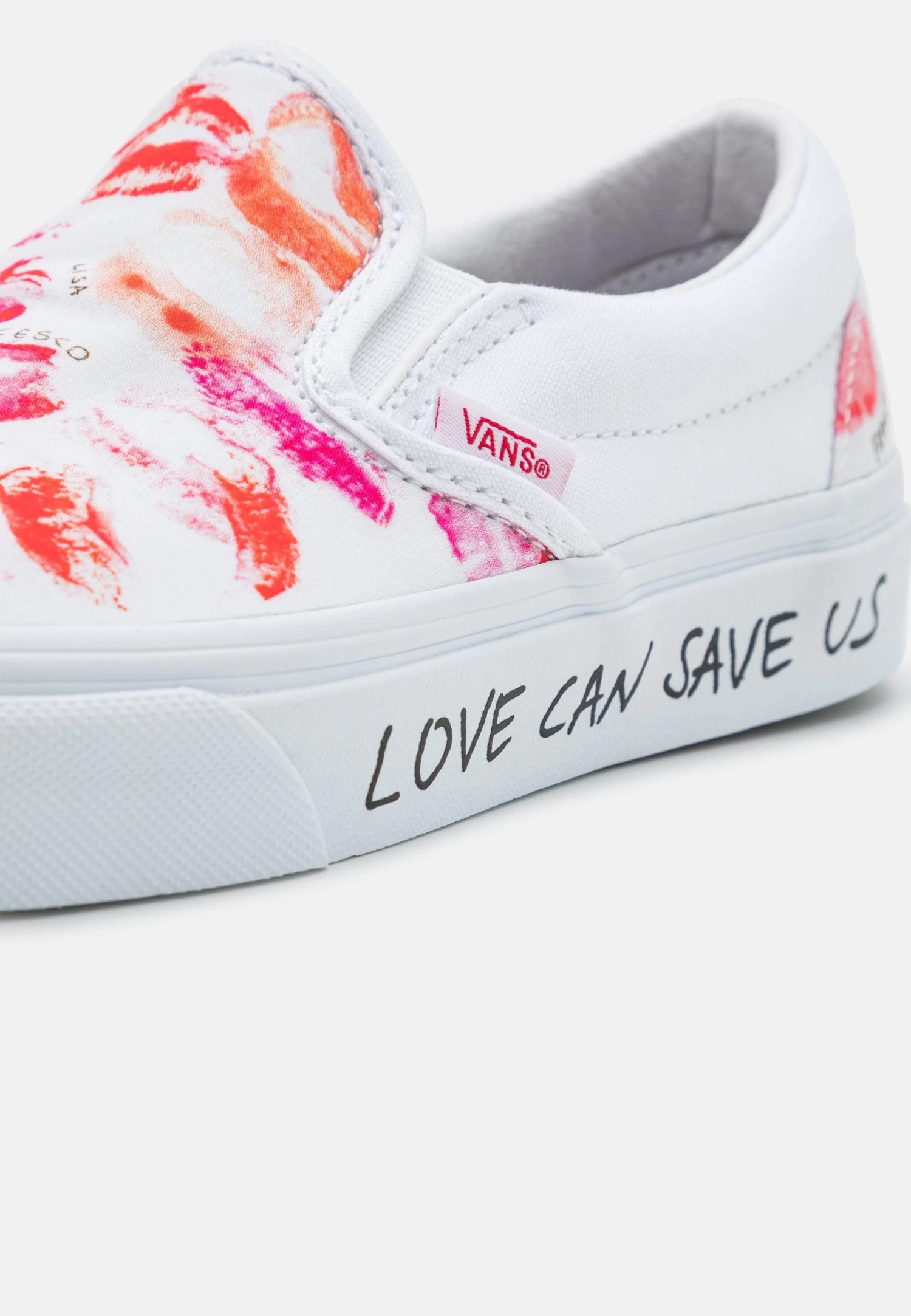 Vans Classic Slip-On Unisex - Instappers - Red/White 8 Vans Classic Slip-On Unisex - Instappers - Red/White - Afbeelding 8