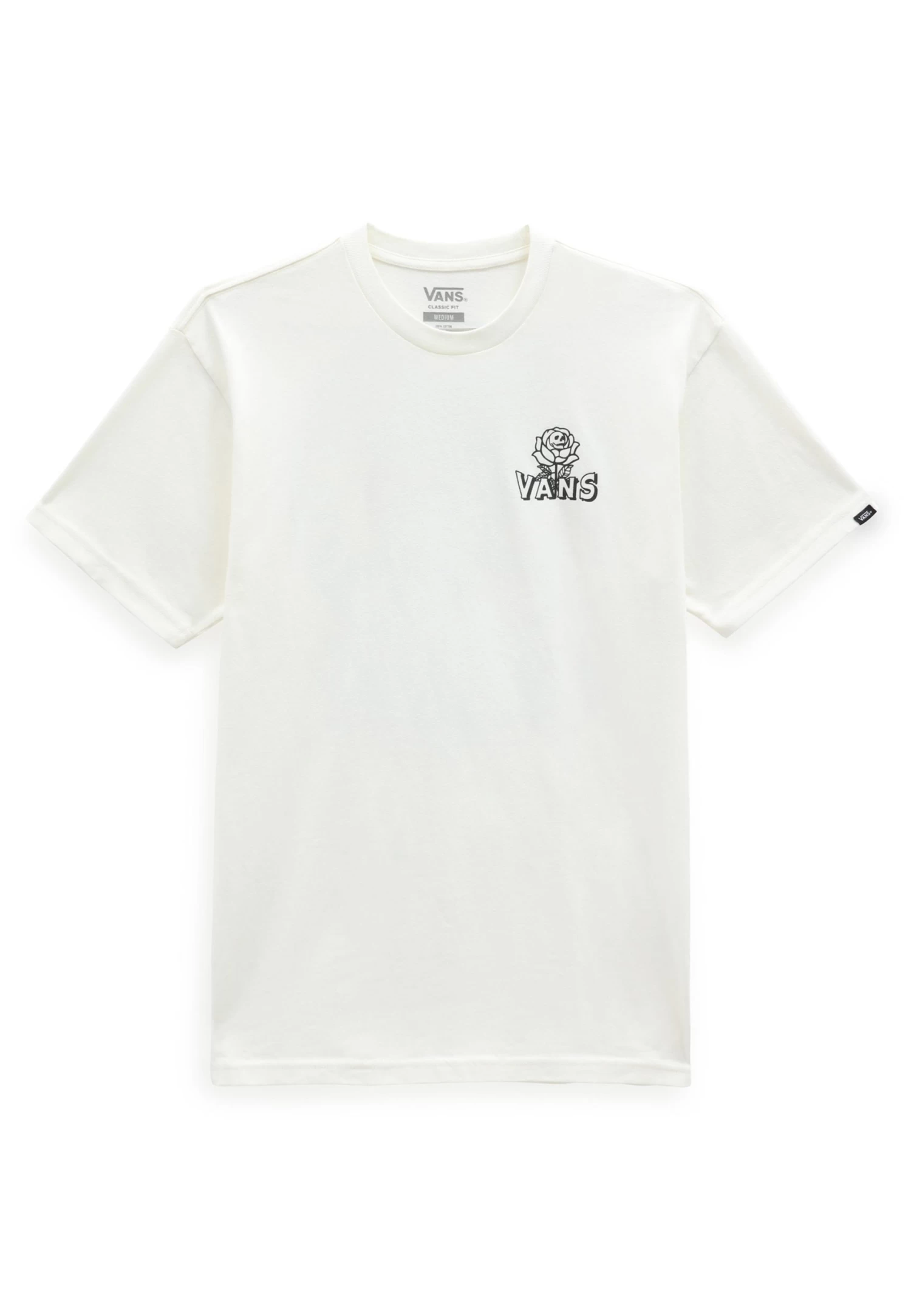 Vans T-Shirt Print - Marshmallow 1 Vans T-Shirt Print - Marshmallow
