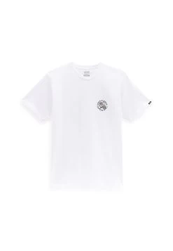 Vans Tried And True Rose Ss Tee - T-Shirt Print - White -Mode Verkoop e83a84f73de943bb8bbd1da603aa8053