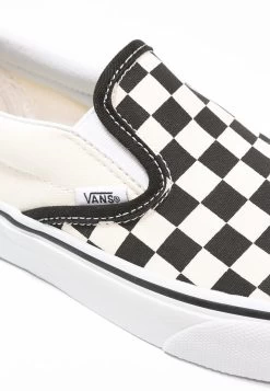 Vans Classic Slip-On - Instappers - Black/White -Mode Verkoop e916da61de894344a64ba12199f3864a
