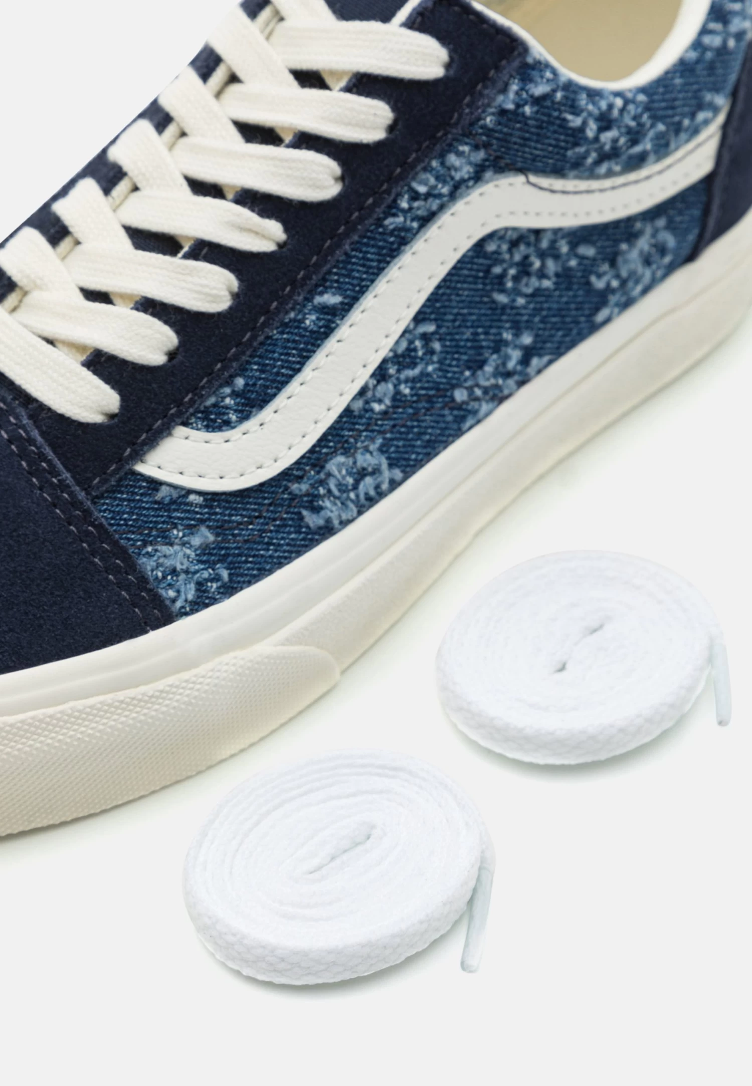 Vans Old Skool Unisex - Sneakers Laag - Navy/Dark Denim 6 Vans Old Skool Unisex - Sneakers Laag - Navy/Dark Denim - Afbeelding 6