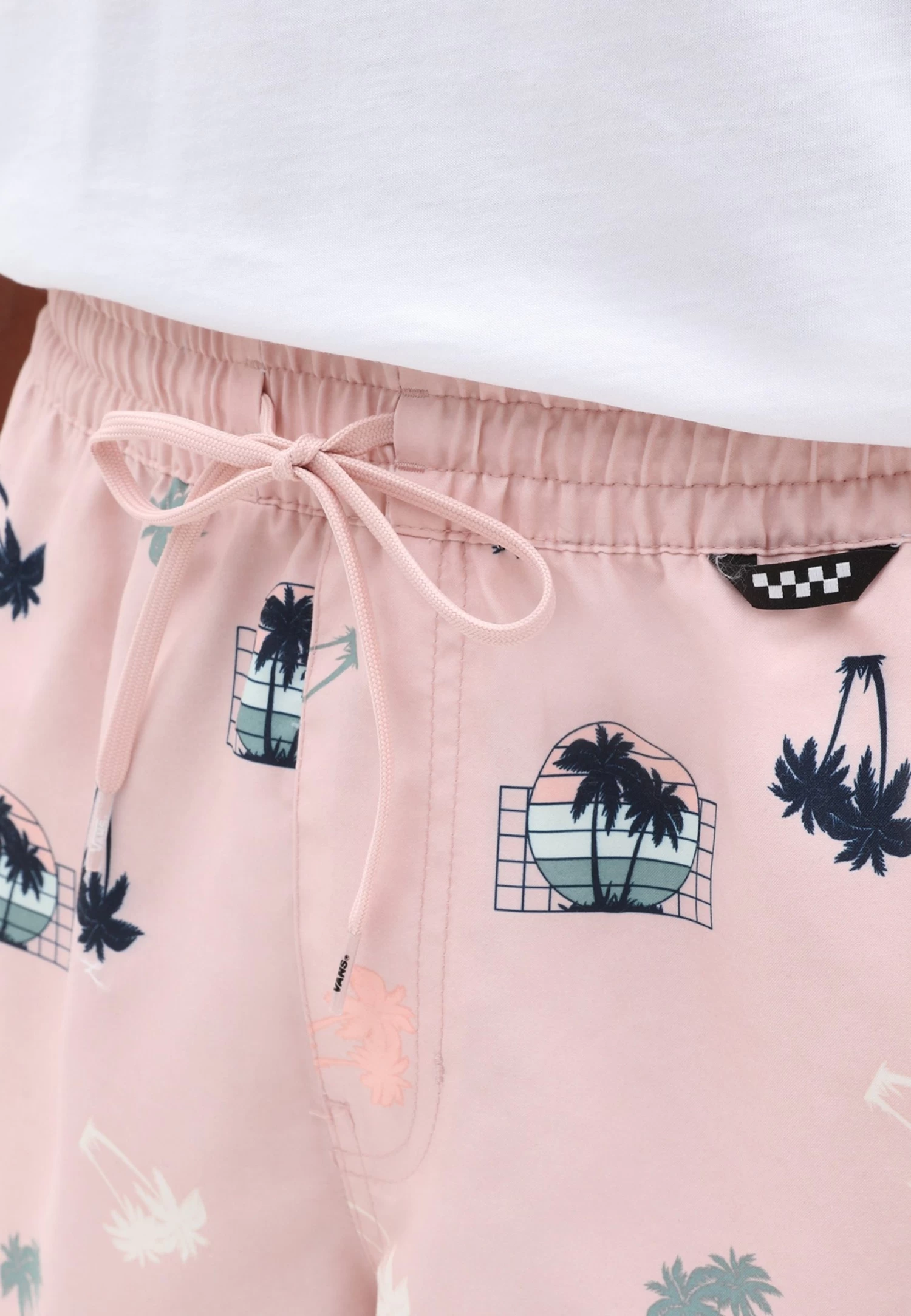 Vans Primary Print- Shorts - Medium Pink 2 Vans Primary Print- Shorts - Medium Pink - Afbeelding 2