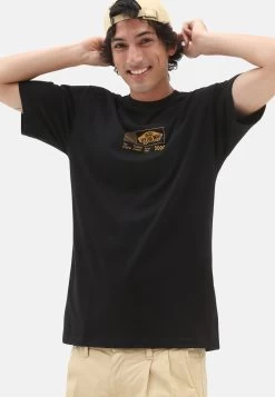 Vans Transfixed 3 Ss - T-Shirt Print - Black