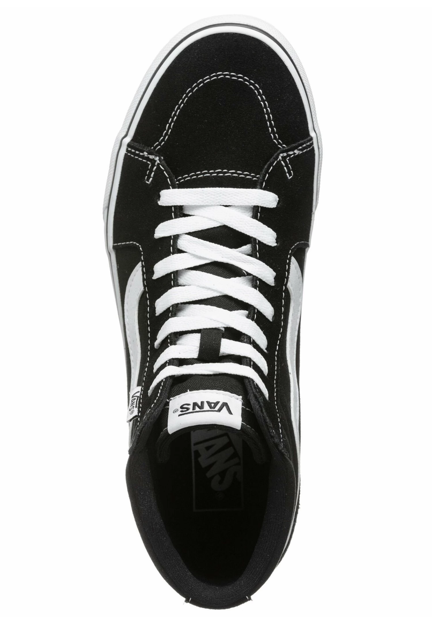 Vans Filmore Hi- Sneakers Hoog - SuedeCanvas Black White 4 Vans Filmore Hi- Sneakers Hoog - SuedeCanvas Black White - Afbeelding 4