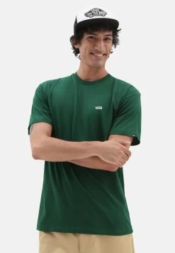 Vans Left Chest Logo - T-Shirt Basic - Medium Green